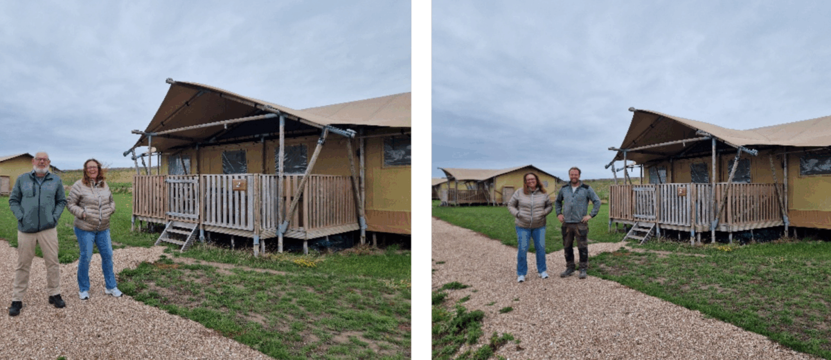 WERKBEZOEK AAN GLAMPING “DE ZUIDVLIET” WERKBEZOEK AAN GLAMPING “DE ZUIDVLIET”