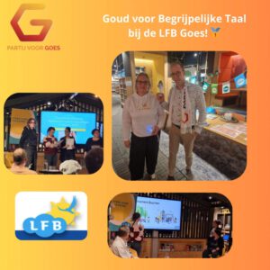 Partij voor Goes op bezoek bij de LBF groep Goes